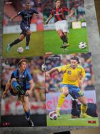 VOETBAL POSTER 4X ibrahimovic zlatan, Verzenden, Zo goed als nieuw
