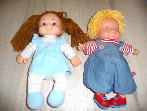 Lappenpopen (2 stuks), Kinderen en Baby's, Speelgoed | Poppen, Zo goed als nieuw, Ophalen of Verzenden