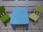 ikea 2 kinderstoelen mammut + tafel, Kinderen en Baby's, Ophalen, Gebruikt, Tafel(s) en Stoel(en)