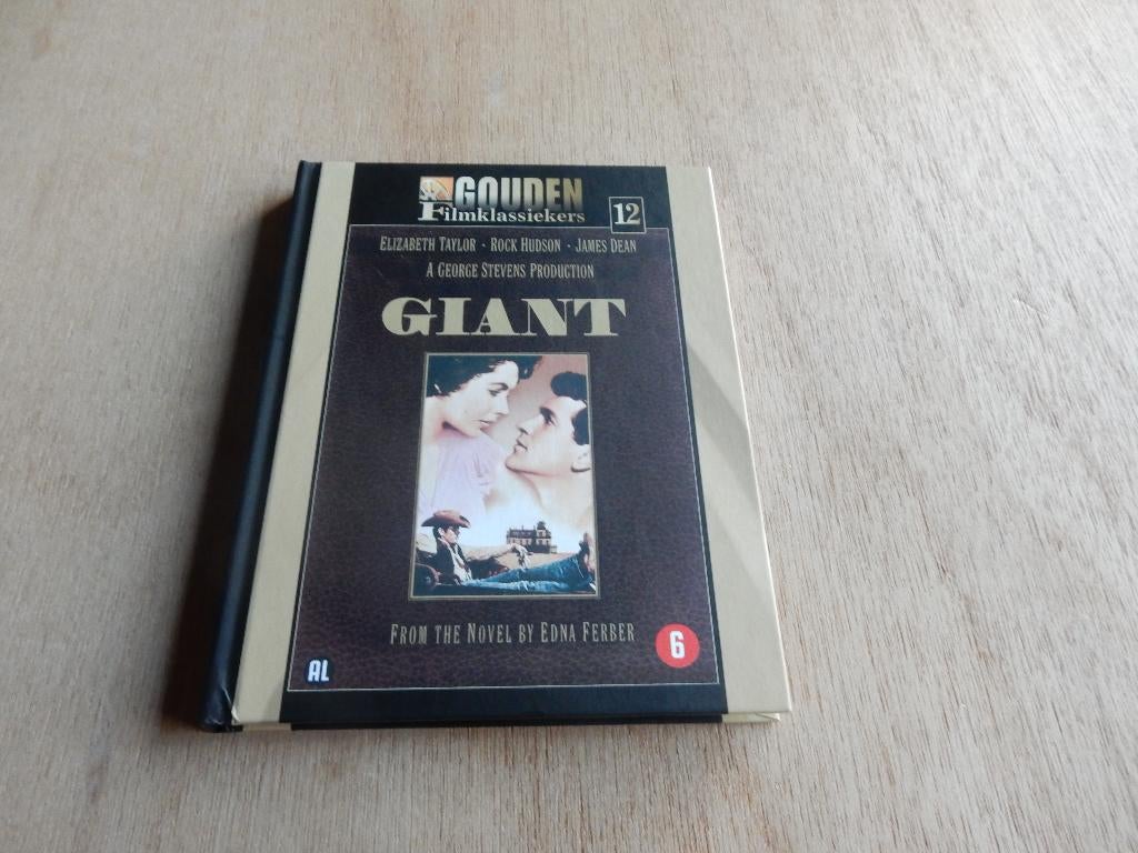 nr.1182- Dvd: giant - gouden filmklassieker, À partir de 6 ans, Enlèvement ou Envoi, 1940 à 1960, Comme neuf
