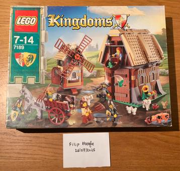 7189 Lego Castle Kingdoms Mill Village Raid Sealed beschikbaar voor biedingen