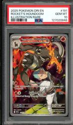 Team Rocket's Houndoom [IR] PSA 10 191/182 Destined Rivals, Hobby en Vrije tijd, Verzamelkaartspellen | Pokémon, Ophalen of Verzenden