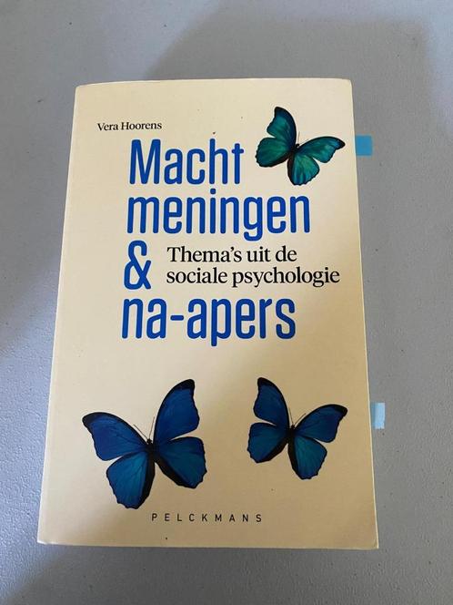 Boek macht, meningen & na-apers, Boeken, Studieboeken en Cursussen, Zo goed als nieuw, Overige niveaus, Ophalen