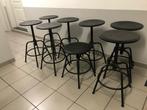 Barkrukken Ikea Kullaberg 8 stuks, Huis en Inrichting, Barkrukken, Ophalen, In hoogte verstelbaar, 60 tot 90 cm, Metaal
