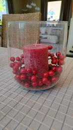 Stolp met kaars, Huis en Inrichting, Woonaccessoires | Kandelaars en Kaarsen, Ophalen, Kaars