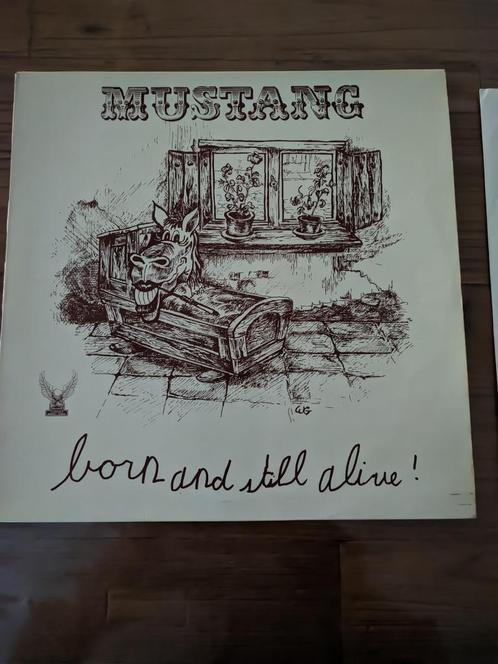 LP MUSTANG "born and still alive" vinyl, Cd's en Dvd's, Vinyl | Rock, Gebruikt, 12 inch, Ophalen
