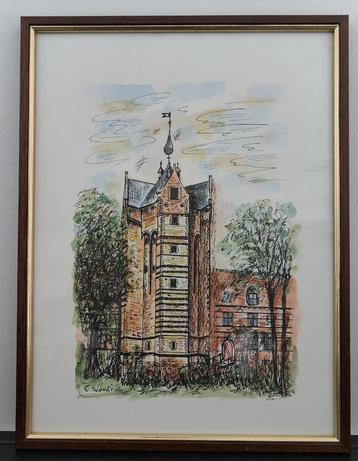 Schilderij de Toren Rotselaar