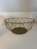 Metalen mandje bv voor fruit, Huis en Inrichting, Woonaccessoires | Schalen en Manden, Ophalen, Gebruikt