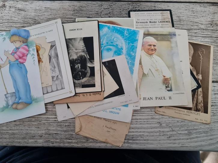 set missaal gebedsprentjes, Verzamelen, Bidprentjes en Rouwkaarten, Bidprentje, Ophalen of Verzenden