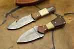 Poignard et couteau Guthook Couteaux damassés faits à la mai, Collections, Couteau ou Poignard, Enlèvement ou Envoi