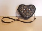 H&M zwart hartvormig handtasje met pareltjes, Sac à bandoulière, Noir, Enlèvement ou Envoi, Neuf