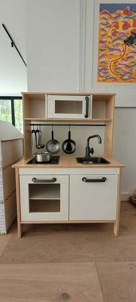 Kinderkeukentje en poppenhuis mét accessoires, Kinderen en Baby's, Speelgoed | Speelkeukens, Gebruikt, Ophalen