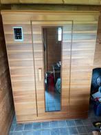 Infraroodsauna van Healthmate (HM-SSE-3 De Luxe,met ligbank), Complete sauna, Infrarood, Zo goed als nieuw, Ophalen