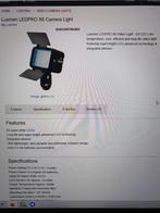 Lampe de caméra Lumen X6 LED pro, Enlèvement, Utilisé, Lampe ou Kit de flash