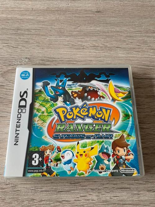 Pokemon Ranger: Shadows of Almia, Games en Spelcomputers, Games | Nintendo DS, Zo goed als nieuw, Avontuur en Actie, Vanaf 3 jaar