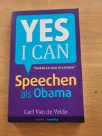 Carl van de Velde - Speechen als Obama, Comme neuf, Enlèvement ou Envoi, Carl van de Velde