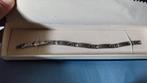 Bracelet homme acier et or, Ophalen, Zo goed als nieuw, Wit, Staal