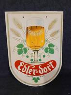 carton publicitaire bière edler-dort collection, Comme neuf, Enlèvement ou Envoi, Panneau publicitaire