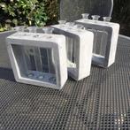 stenen houdertjes met flesje  voor 1 bloempje, Huis en Inrichting, Ophalen of Verzenden