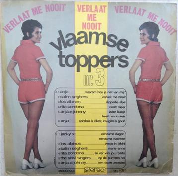 LP Vlaamse Toppers Nr. 3 met Los Albinos, Jacky X, ..., Enlèvement ou Envoi