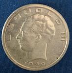 muntstuk Leopols III 50 FR 1940, Postzegels en Munten, Verzenden, Zilver, Losse munt, Zilver