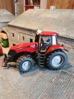 Case IH 340 Magnum Siku tractor met chauffeur, Hobby en Vrije tijd, Modelauto's | 1:32, Ophalen of Verzenden, Zo goed als nieuw