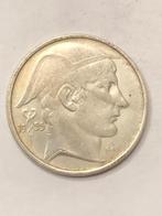 Munt zilver België 20 FR Boudewijn 1955 VL zeldzaam, Zilver, Ophalen of Verzenden, Losse munt, Zilver