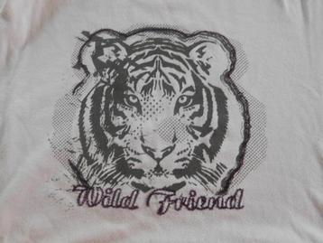 Tiger I T-shirt voor kinderen, maat 14 jaar