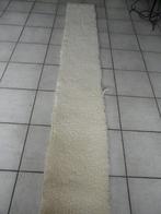 restant/ strook  dik wollen tapijt kleur ecru, Ophalen, Gebruikt, Wol, Overige kleuren