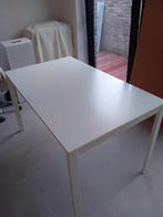 Witte tafel Melltorp Ikea, Huis en Inrichting, Ophalen, 100 tot 150 cm, 50 tot 100 cm, Zo goed als nieuw