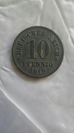 monnaie munten allemagne 10 pfennig 1918, Timbres & Monnaies, Monnaies | Europe | Monnaies euro, Enlèvement ou Envoi, Allemagne