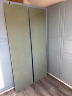 2x Portes IKEA PAX FARDAL vert sauge laqué GREEN SAGE, Maison & Meubles, Enlèvement, Comme neuf