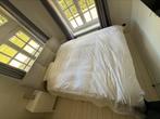 Tweepersoons boxspring met opbergruimte en nachtkastjes, Huis en Inrichting, Slaapkamer | Boxsprings, Ophalen, Zo goed als nieuw