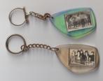 Rolling Stones; 2 sleutelhangers 1960"s, Verzenden, Gebruikt, Pop, Beeldje of Miniatuur