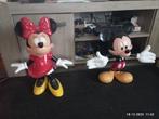 disney beelden minni & mickey mouse, Verzamelen, Ophalen, Mickey Mouse, Zo goed als nieuw, Beeldje of Figuurtje