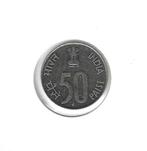 India, 50 Paise 1988 (N)., Ophalen of Verzenden, Zuid-Azië, Losse munt