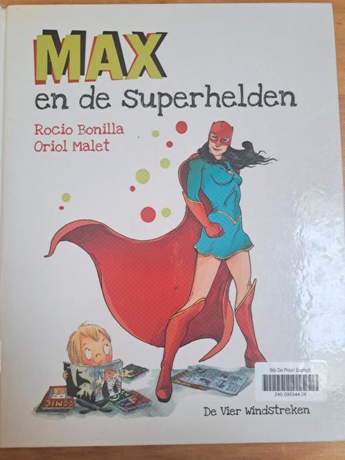 Rocio Bonilla - Max en de superhelden, Boeken, Prentenboeken en Plaatjesalbums, Gelezen, Ophalen