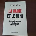 La haine et le déni. Anne Nivat. 2024, Enlèvement ou Envoi, 1945 à nos jours, Comme neuf, Autres sujets/thèmes