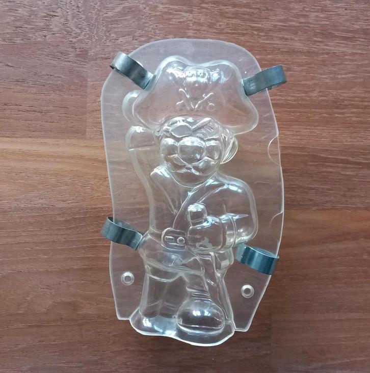 Chocoladevorm Piraat, Hobby en Vrije tijd, Taarten en Cupcakes maken, Gebruikt, Ophalen of Verzenden