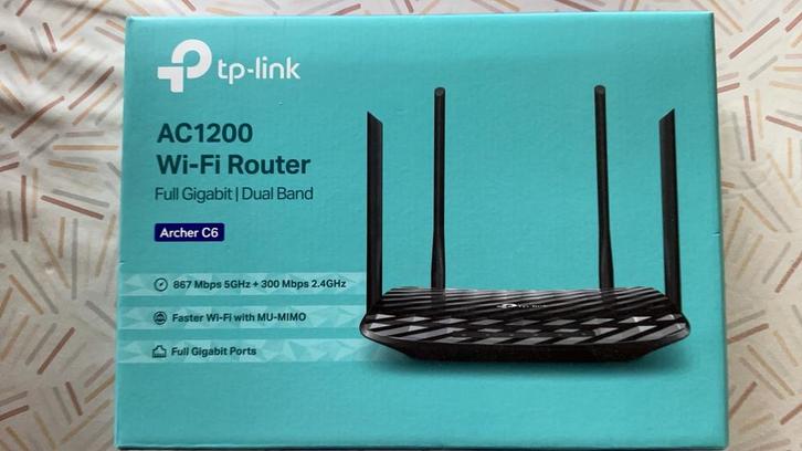 TP-Link Archer C6, Computers en Software, Netwerk switches, Zo goed als nieuw, Ophalen