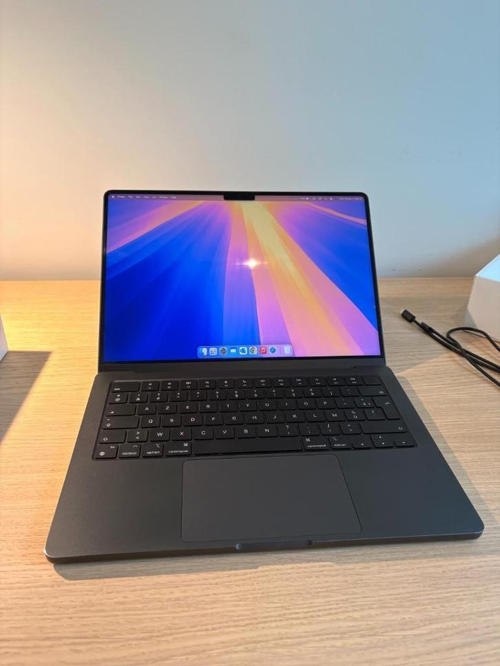 MacBook Pro 2024 M4 – 14” – 16GB – 512GB SSD, Computers en Software, Apple Macbooks, Zo goed als nieuw, MacBook, Overige groottes