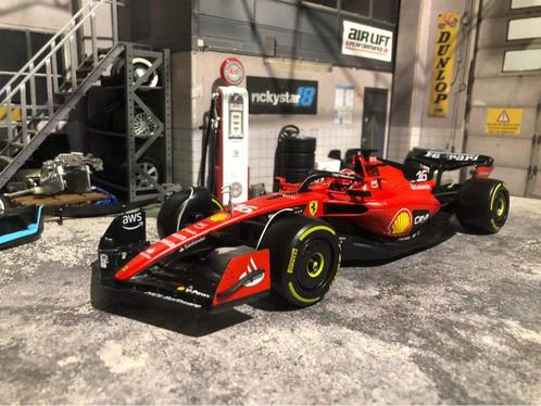 1:18 Ferrari F1 2023 Leclerc - neuve dans sa boîte, Collections, Marques automobiles, Motos & Formules 1