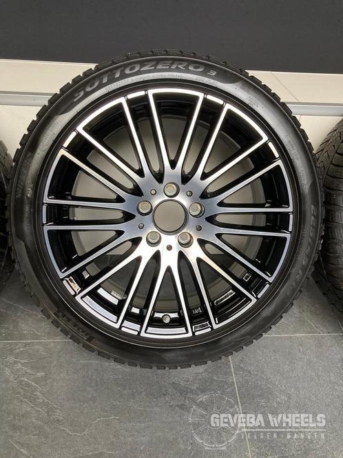 18” originele Mercedes C W206 velgen + winterbanden 5x112, Auto-onderdelen, Banden en Velgen, Banden en Velgen, Winterbanden, 18 inch