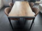 Eethoekset – Tafel 150 euro + 4 stoelen 50/ stuk, Huis en Inrichting, Stoelen, Ophalen, Zo goed als nieuw