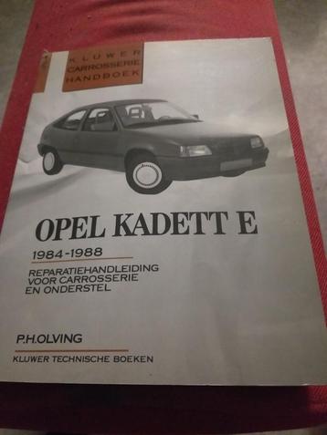 Carrosseriehandboek Opel Kadett E 1984-1988 , 62 blz beschikbaar voor biedingen