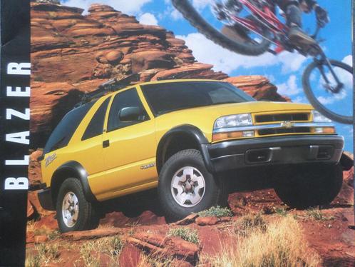 2003 Chevrolet Blazer Brochure, Boeken, Auto's | Folders en Tijdschriften, Chevrolet, Verzenden