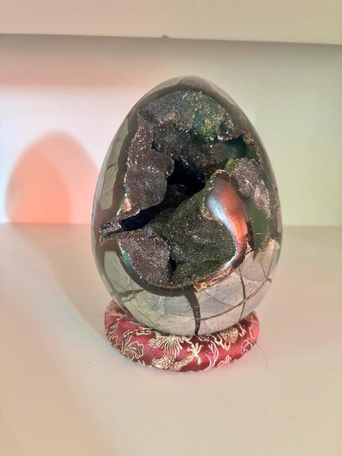 Unieke Tijgeroog Septaria - prachtige natuursteen, Antiek en Kunst, Kunst | Designobjecten, Ophalen