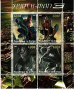 congo 2007 spiderman, Postzegels en Munten, Postzegels | Thematische zegels, Ophalen of Verzenden