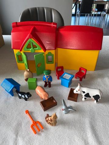 Playmobil 123 meeneemboerderij (6962) beschikbaar voor biedingen