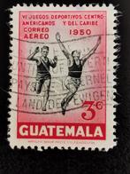 Guatemala 1950 - sports - athlétisme - course à pied, Enlèvement ou Envoi, Affranchi, Amérique centrale
